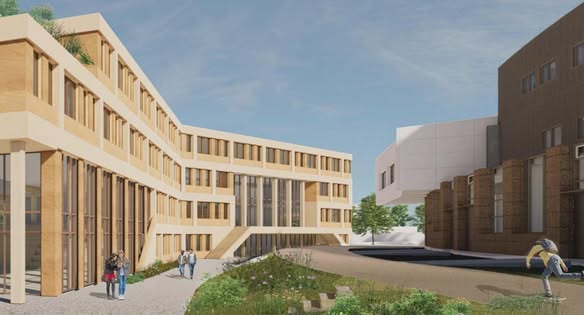 Beeld van de nieuwe Campus