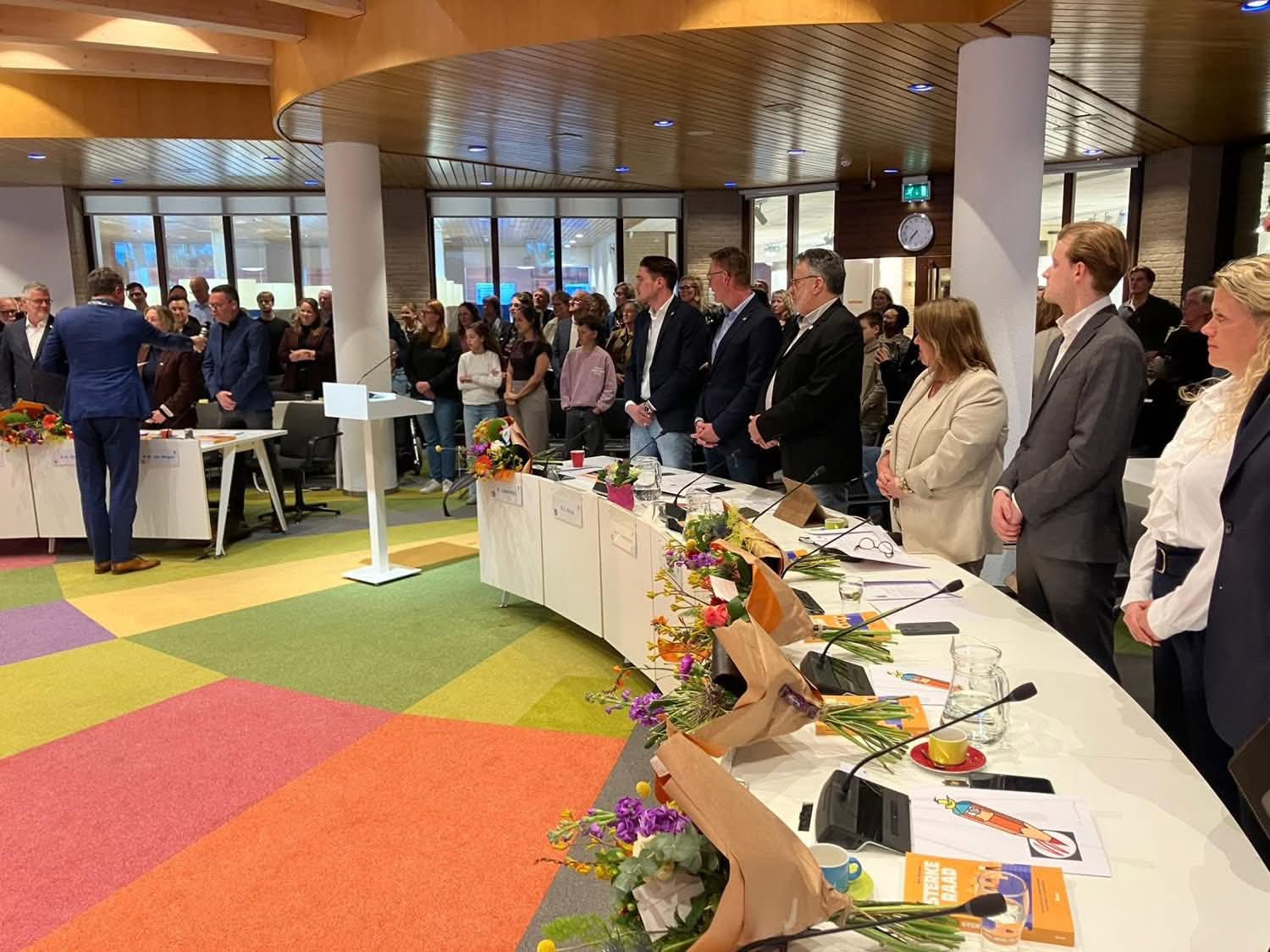 1 april 2026 installatie Raadsleden